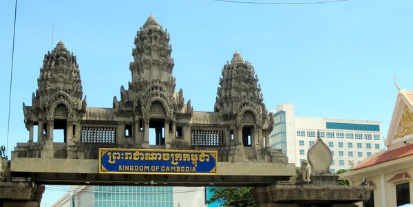 poipet gate Cambodian border