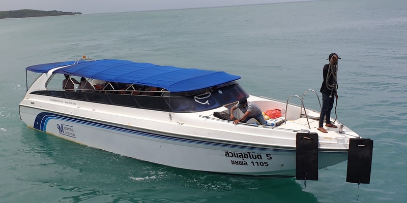 how to get to koh mak by speedboat