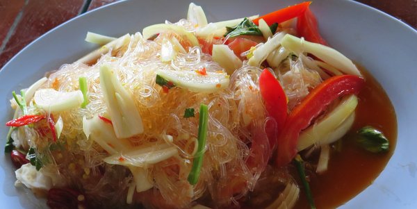 glass noodle salad iyara seafood