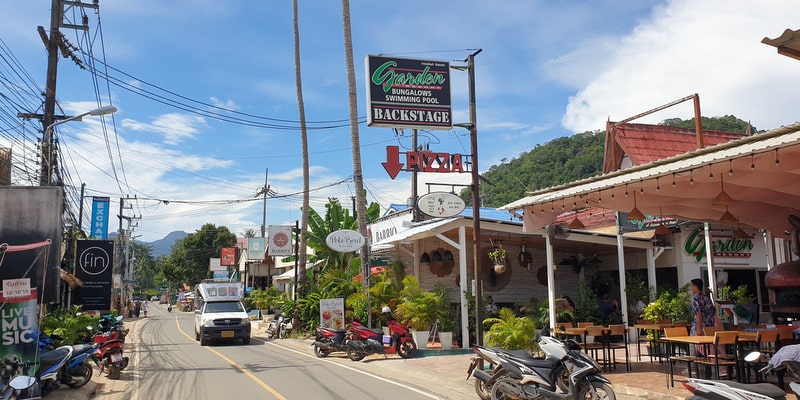 main street kai bae beach koh chang