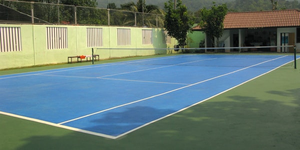 ashpalt tennis court koh chang