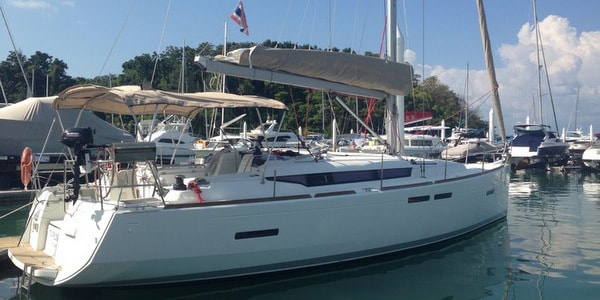 SV T Punch Jenneau Sun Odyssey 409 koh chang sailing yacht charter