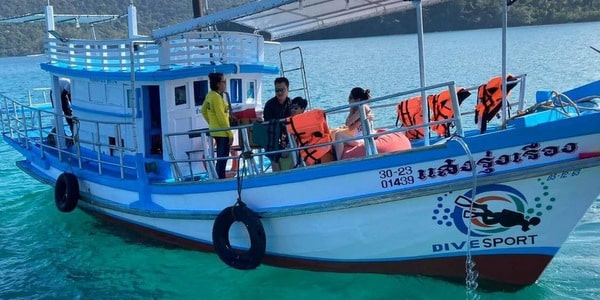 koh kood fishing boat