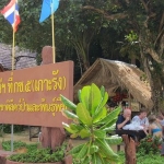tourists koh rang island