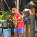 Songkran 2014-Bailan Beach Koh Chang