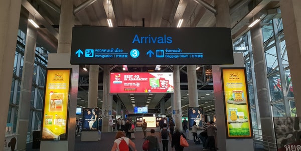 airport arrivals suvarnabhumi