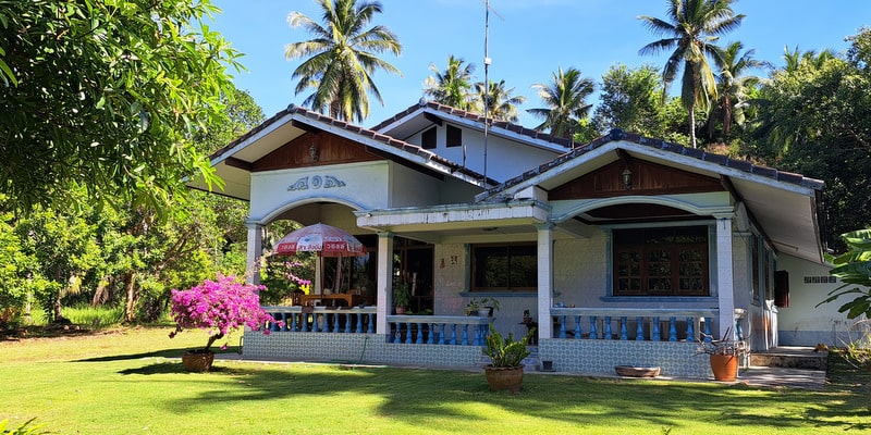 front view south east coast house koh chang