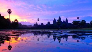 sunrise temple angkor wat