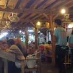 night interior seafood restaurant bang bao koh chang
