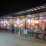 exterior night food court kai bae beach restaurants koh chang