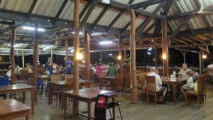 diners tables seafood restaurant koh chang