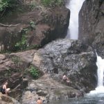 waterfall drop plunge pool klong plu koh chang