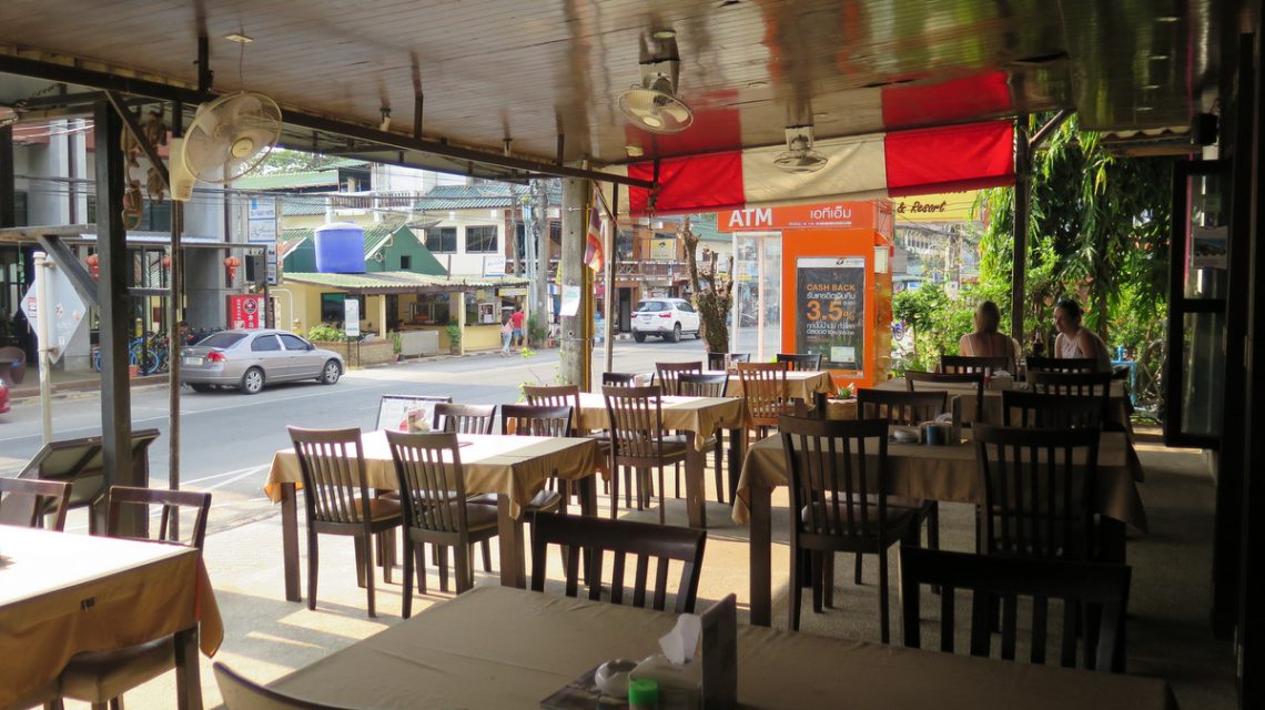 restaurant tables koh chang sale