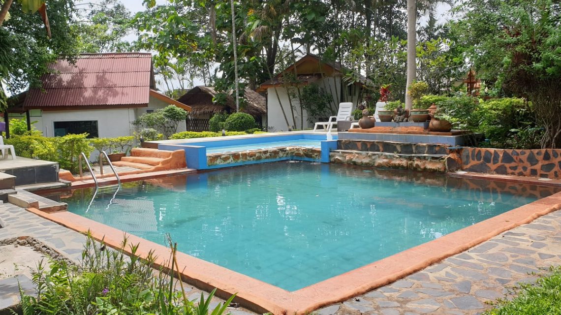 pool bungalows resort